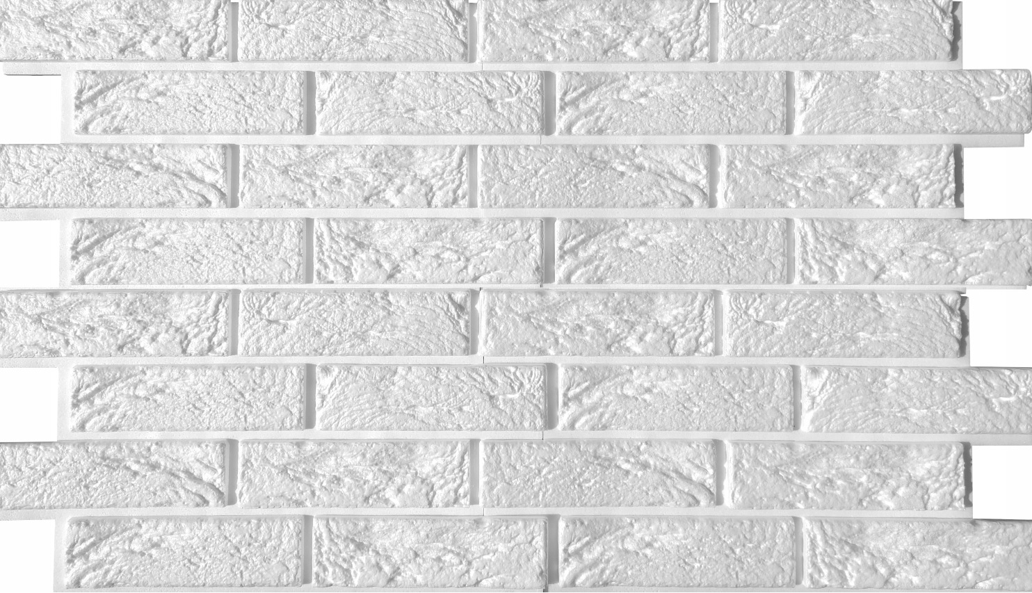 STYROPIANOWE PANELE ŚCIENNE PUZZLE 3D STARA CEGŁA Długość 50 cm