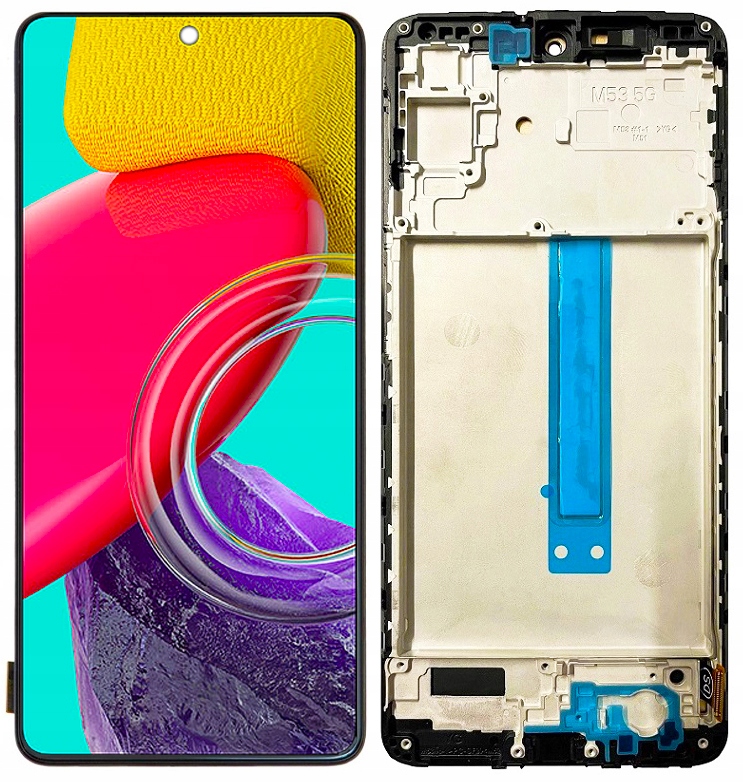 InCell displej pro Samsung Galaxy M53 M536 M536B LCD displej Rámeček