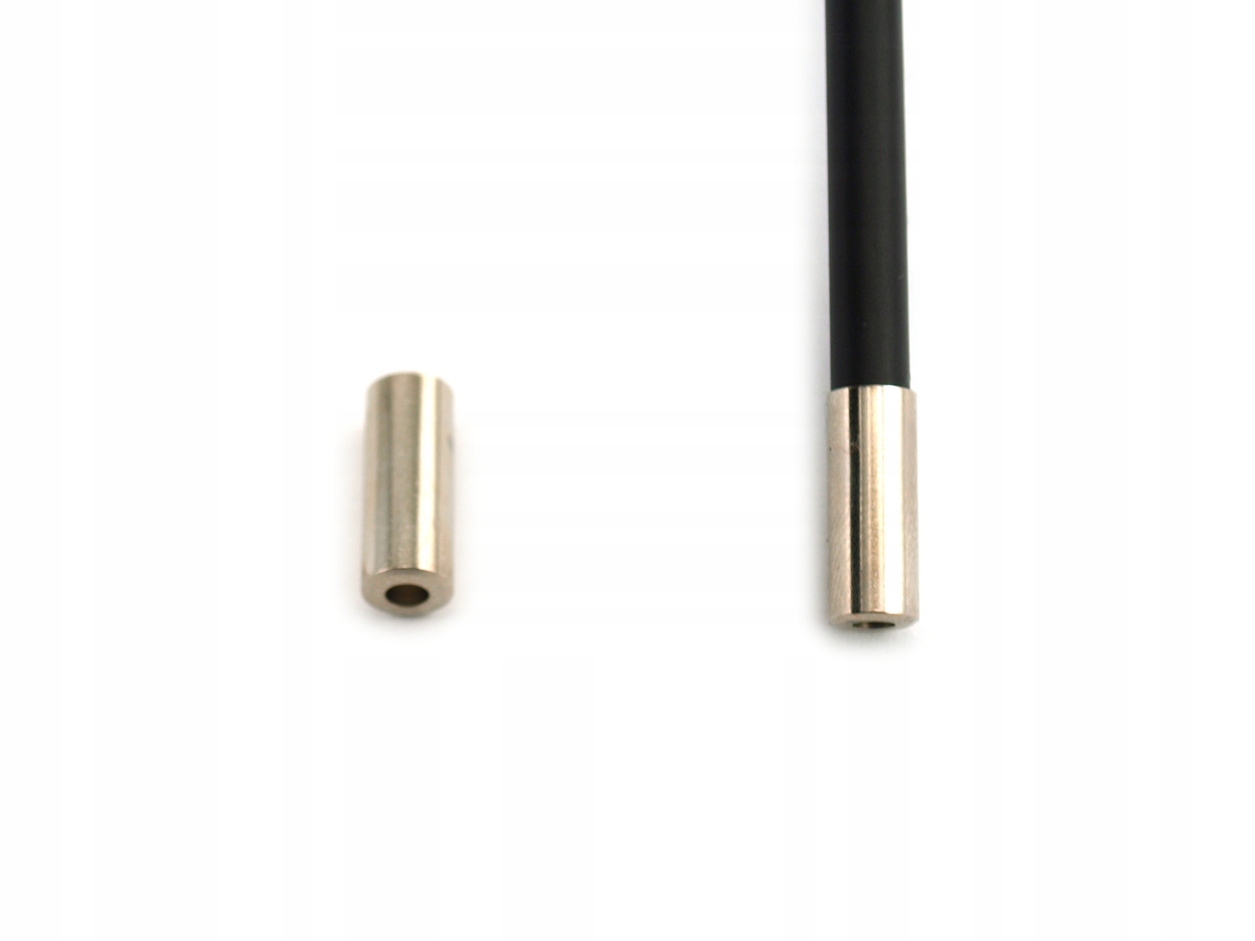 

Końcówka Pancerza Przerzutki 4mm Srebrna 4szt