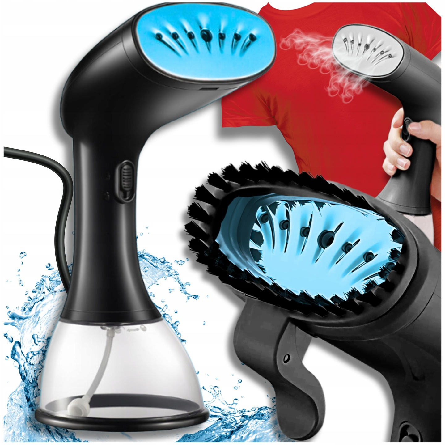 Parownica Do Ubrań Steamer Żelazko Parowe Steam&Go 2000W