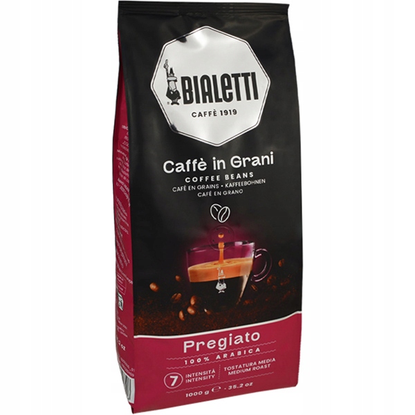 Levně Káva zrnková Bialetti Esperto Pregiato 100% Arabica 1 kg Dárek