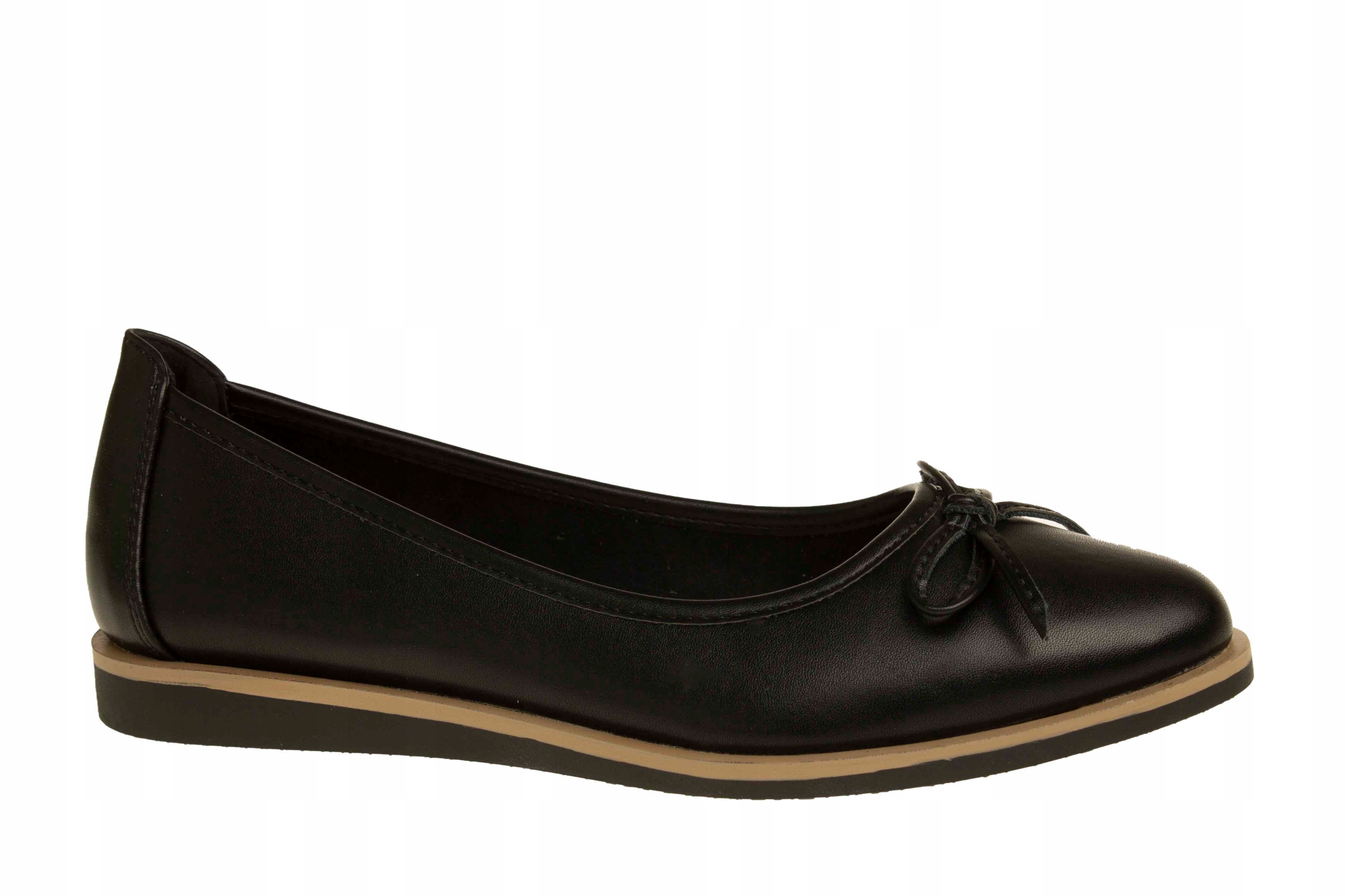 

Sergio Leone Baletki Balerinki Czarny DA585 R.37
