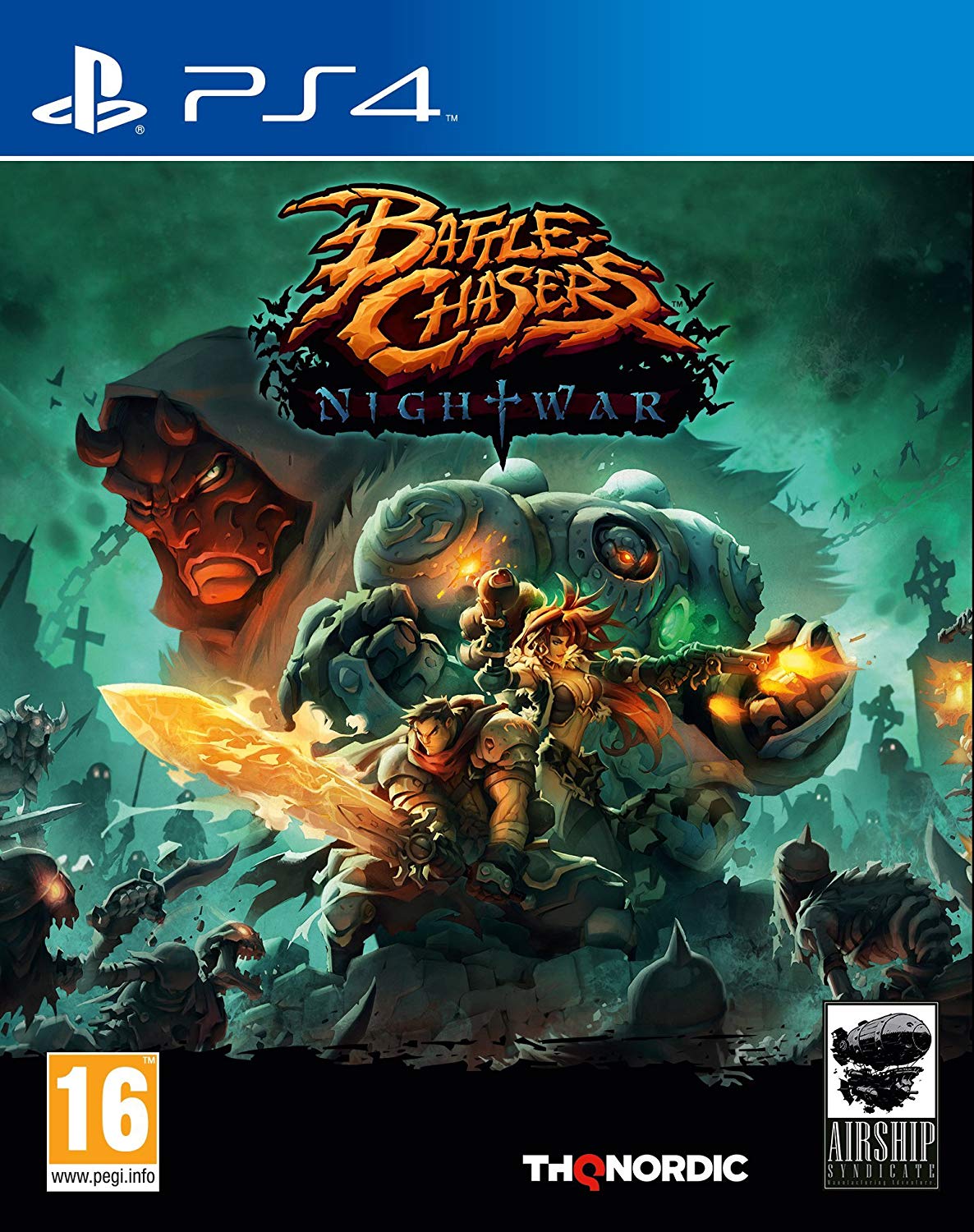 Battle Chasers Nightwar PL PS4