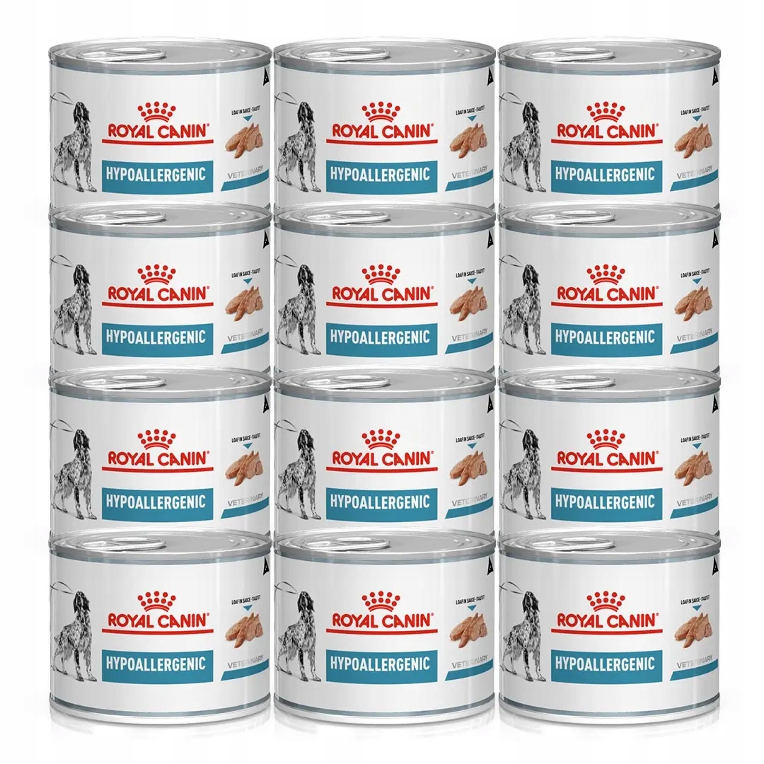Royal Canin Dog Hypoallergenic mokra karma dla psa z alergią 12x200 g