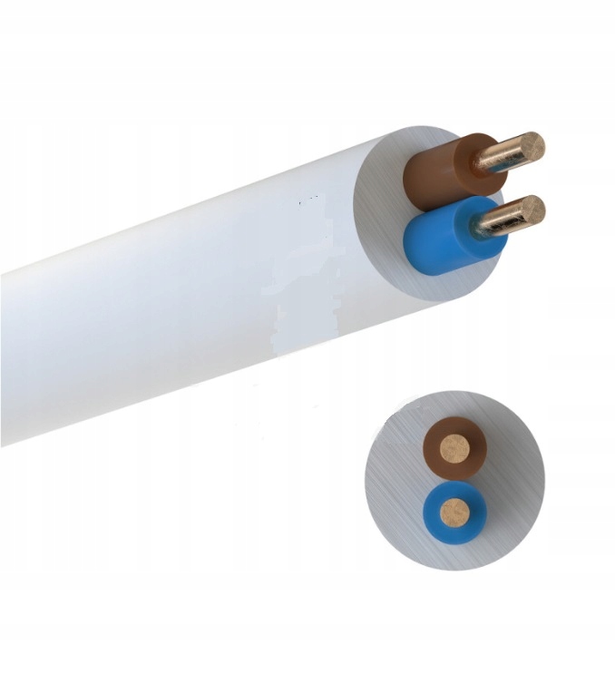 

Przewód Okrągły Kabel Ydy 2x2,5 450/750V Na Metry