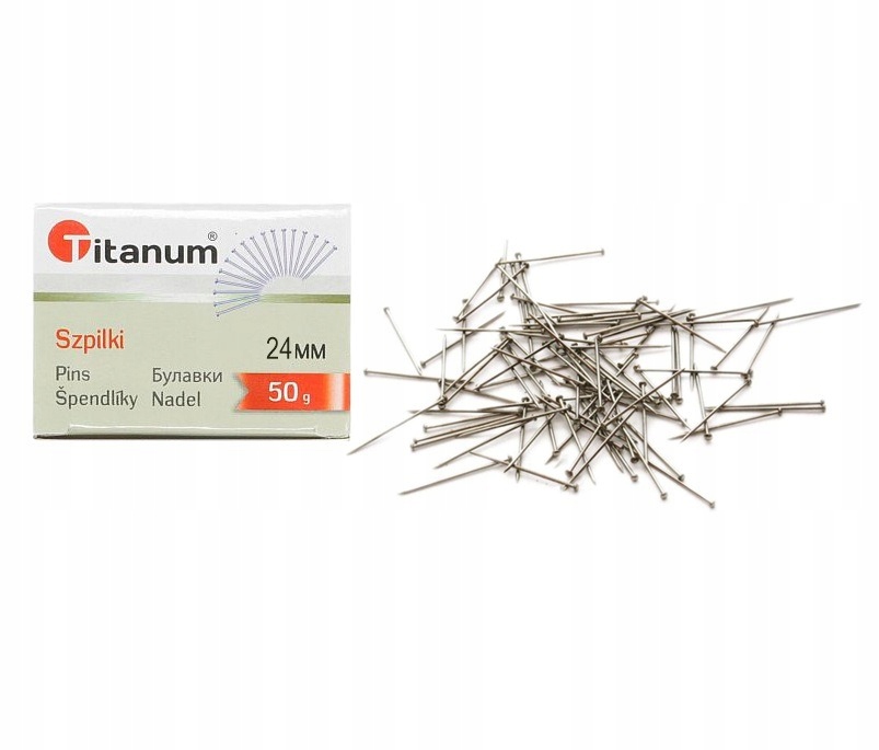 

Szpilki 24mm 50g Titanum