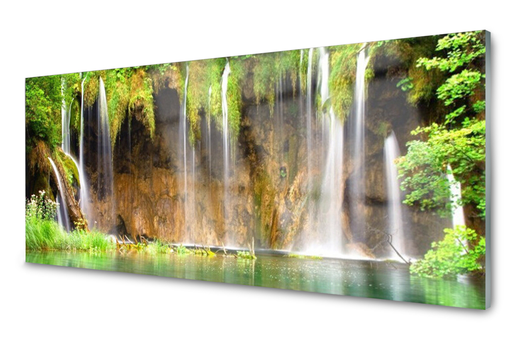 

Panel szklany do kuchni Wodospad 125x50