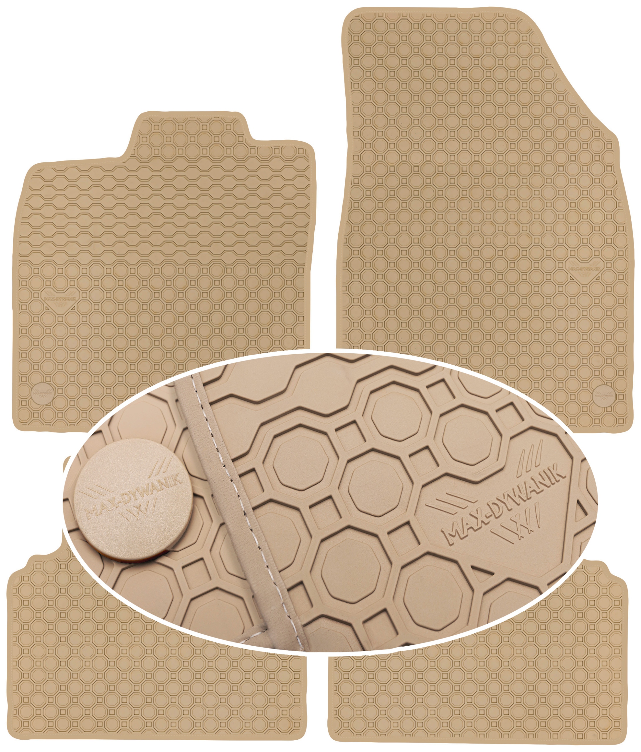 Volkswagen ID.3 2020 Koberce béžové