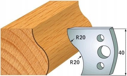 Nože pro hlavy Hss 40x4 mm 690.009 Cmt