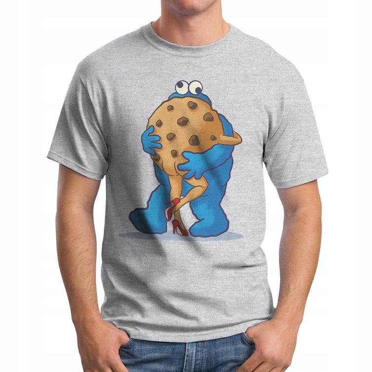 

Koszulka T-Shirt Cookie Monster Potwór Prezent M