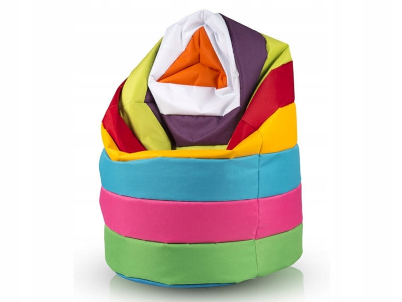 110X70 KOLOROWY WOREK SAKO W TRÓJKĄCIKI 2 WZORY Marka inna