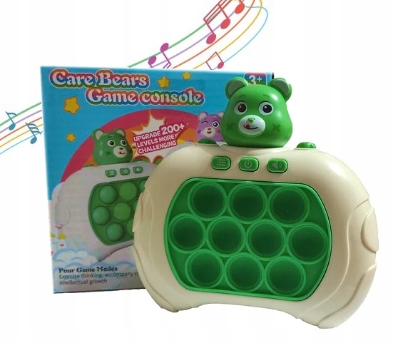 GRA ZRĘCZNOŚCIOWA POP IT ANTYSTRESOWA ELEKTRYCZNA prezent KONSOLA push