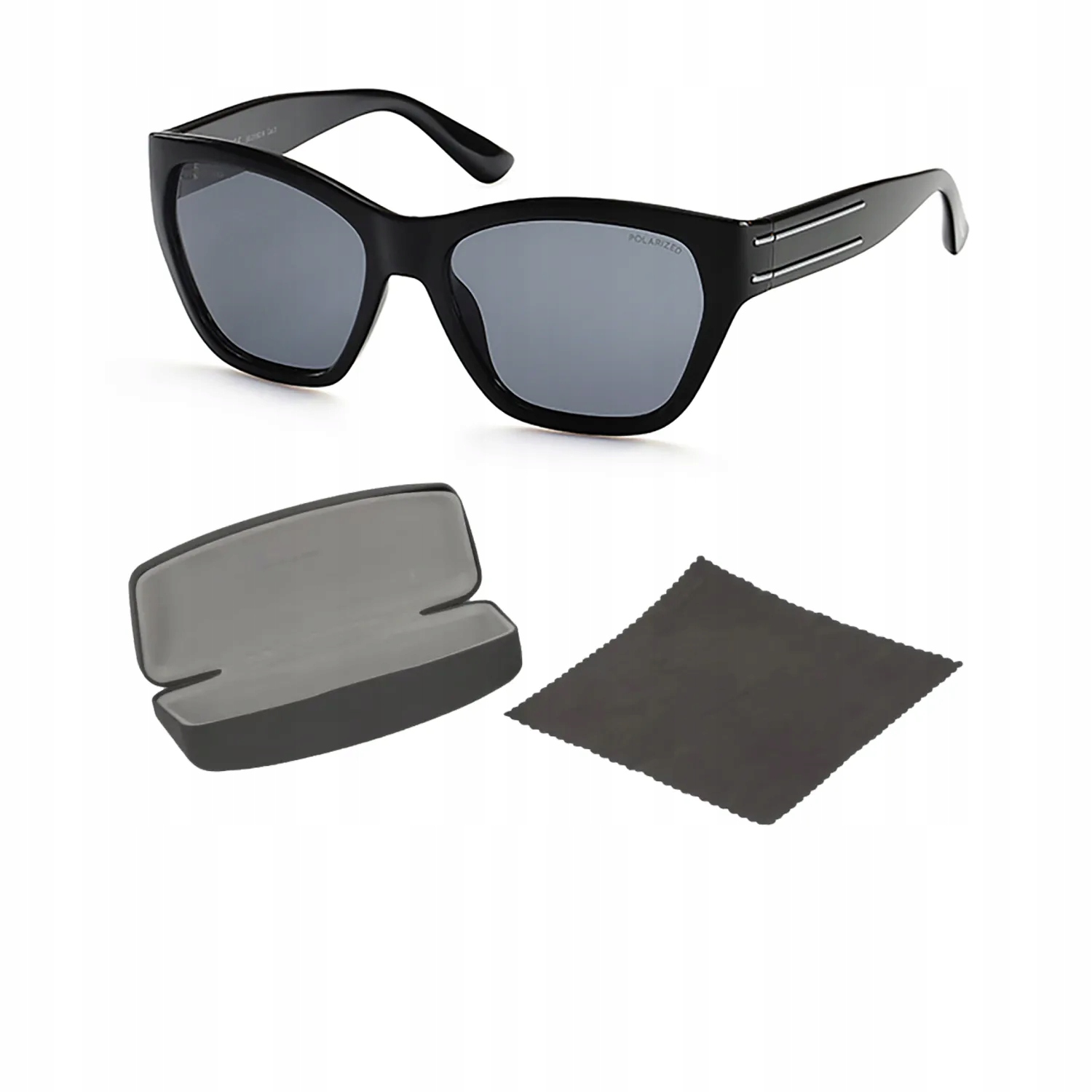 Solano SS21062B Černé dámské polarizační sluneční brýle