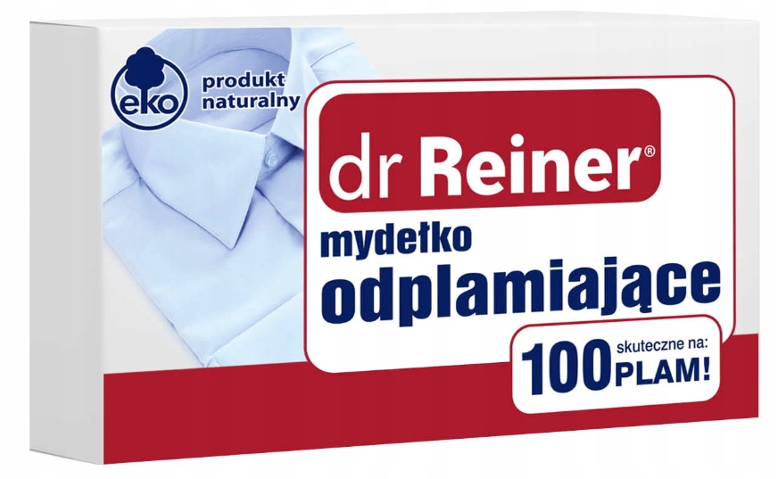

Dr Reiner Mydełko odplamiające 100 g.