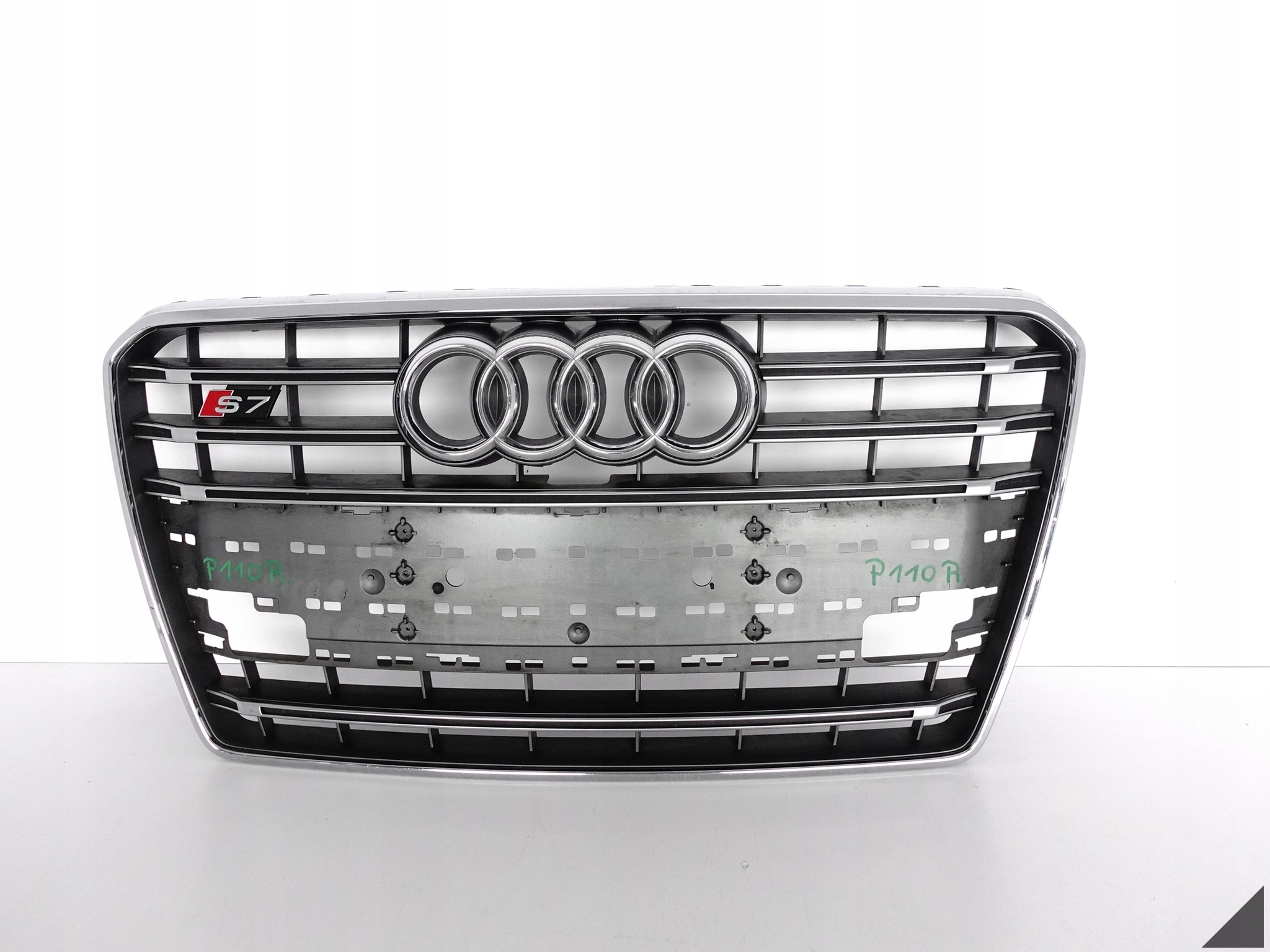 AUDI S7 4G8 C7 10-14 ZDERZAK GRILL ATRAPA CHROM PRZÓD