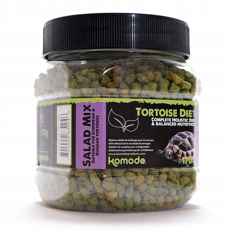 Krmivo Krmivo Pro Želvy Salad MIX Granulí Komplexní Dieta Vitamíny 170 G