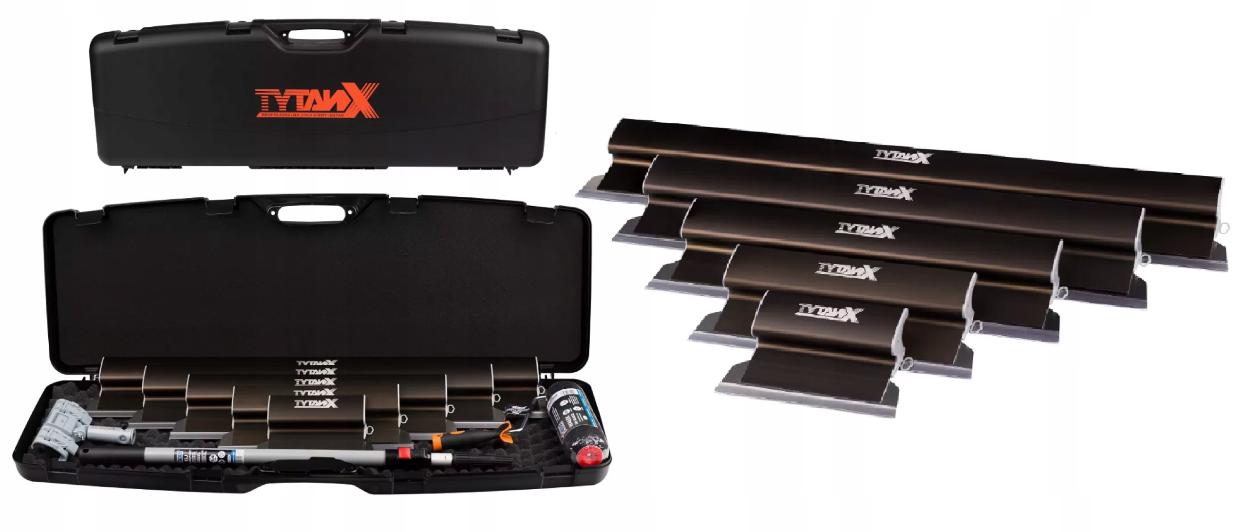 

Zestaw Szpachli Do Gładzi Tytanx Z Walizką (al)