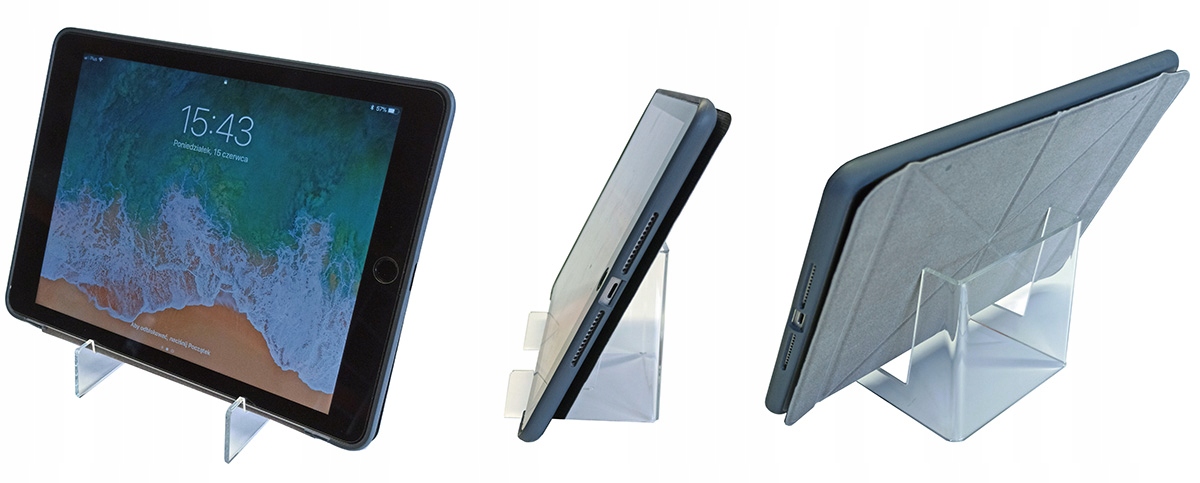 Podstawka ekspozytor kotwica pod tablet - 15 cm Długość (cm) 15 cm