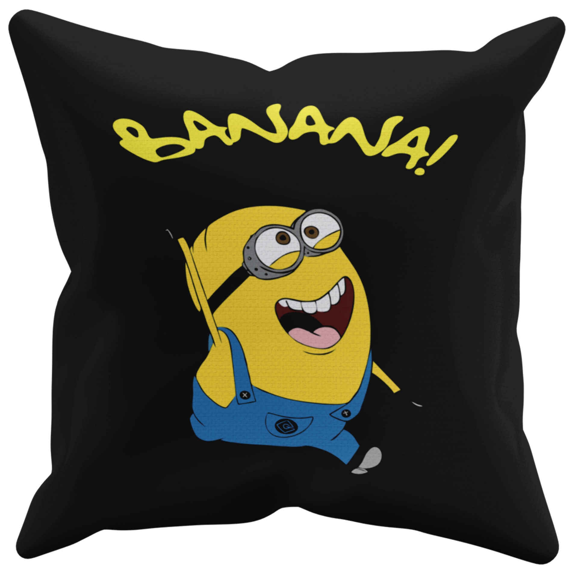 POSZEWKA NA PODUSZKĘ JAŚKA DO PRZEDSZKOLA MINIONKI + IMIĘ GRATIS Kolor dominujący czerń