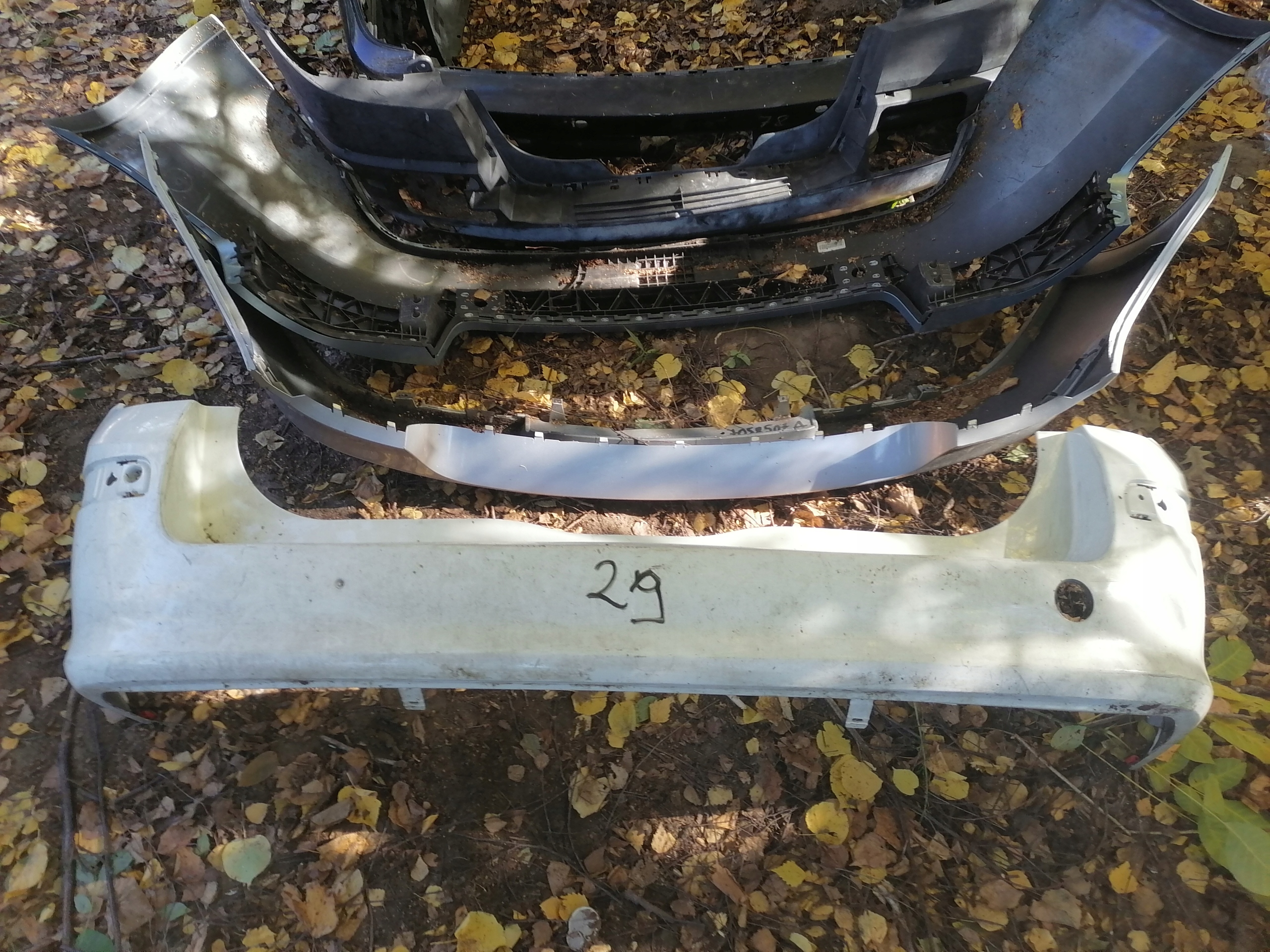 bumper rear part Opel Astra H Kombi 24460461