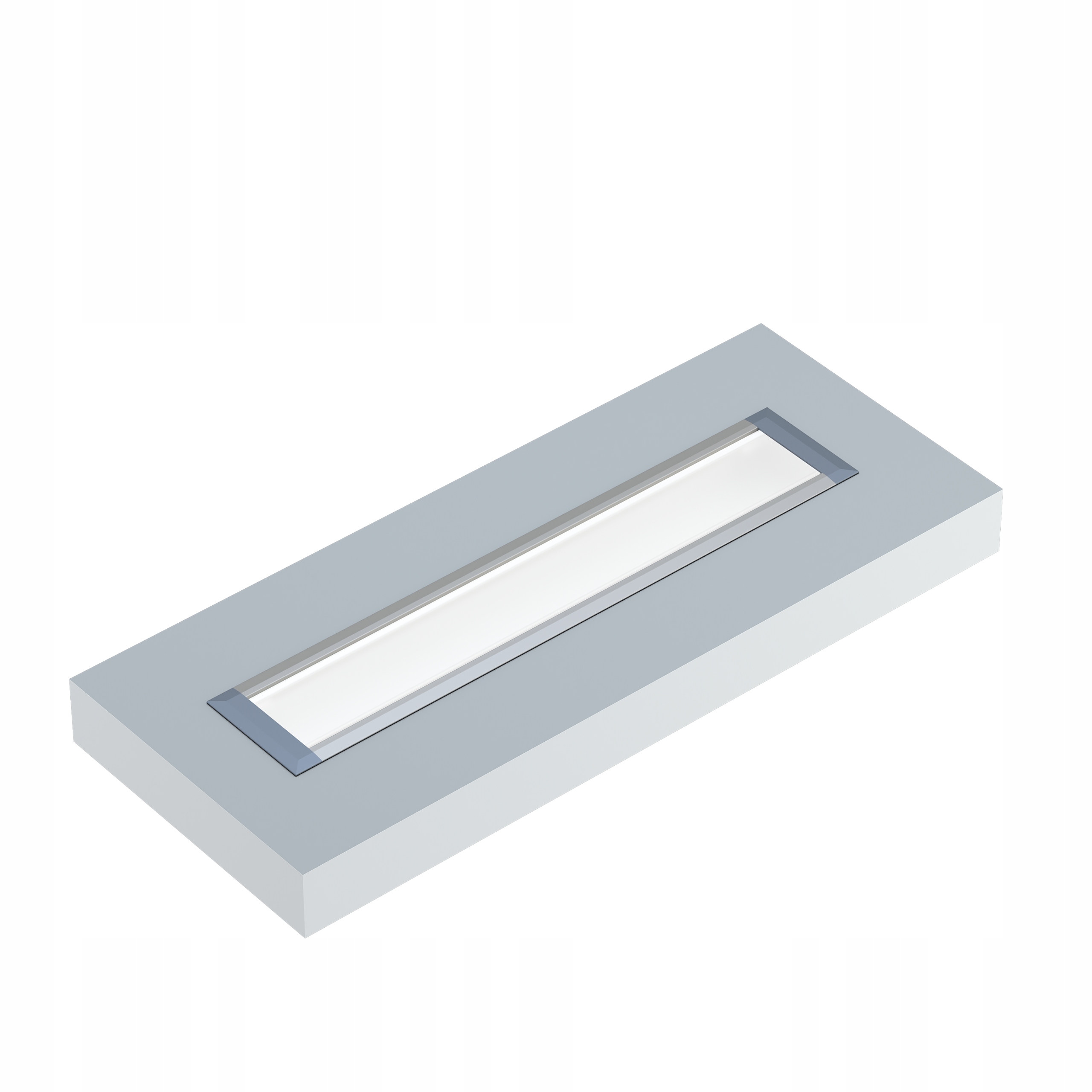 ZAŚLEPKA BOCZNA DO PROFILU GEMI WPUSZCZANEGO SZARA CZARNA BIAŁA Z OTWOREM Typ zaślepka