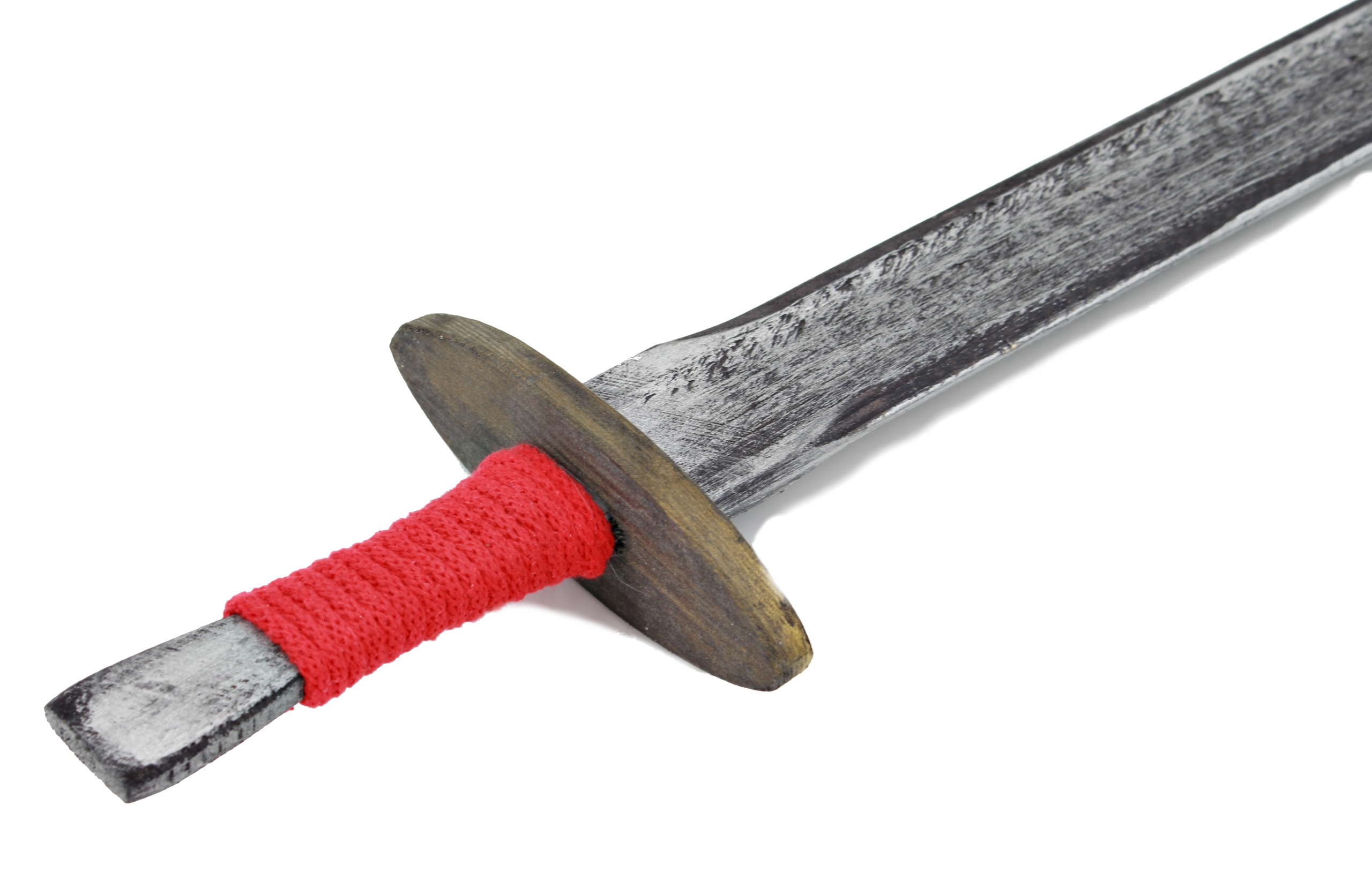 SZTYLET DREWNIANY RYCERSKI DLA DZIECKA miecz Długość całkowita 43 cm