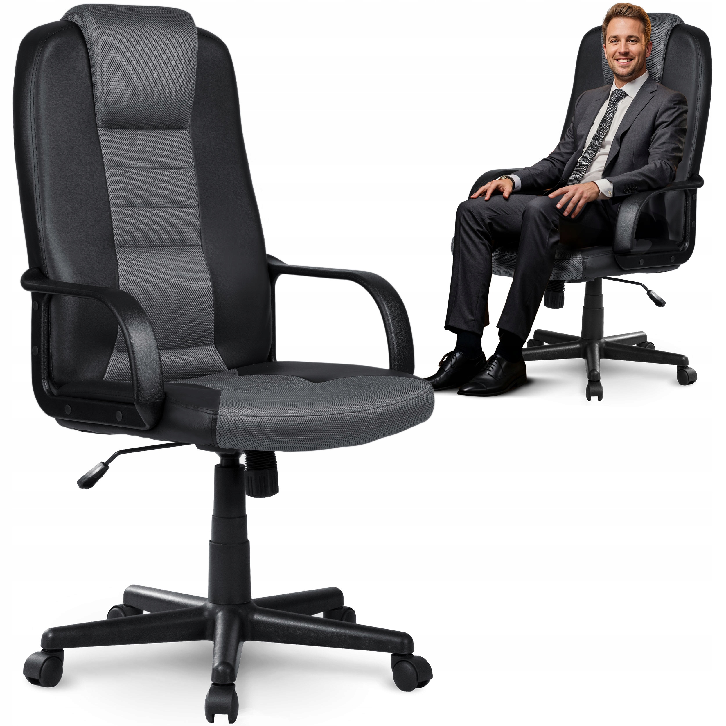 Fotel obrotowy Sofotel szary