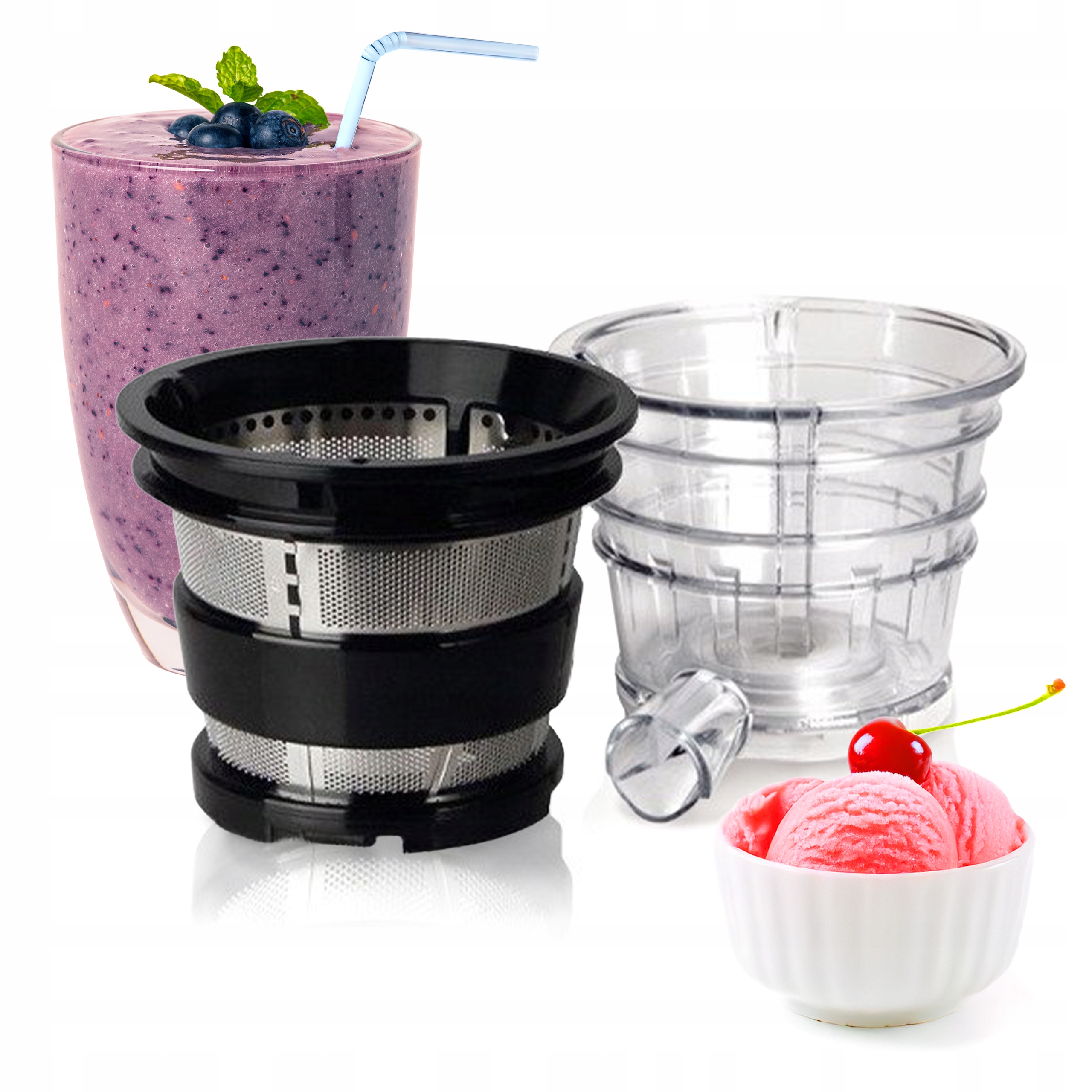 Sito Na Koktaily A Sorbety Kuvings AUTO10S Smoothie Sorbety Dezerty Mincer