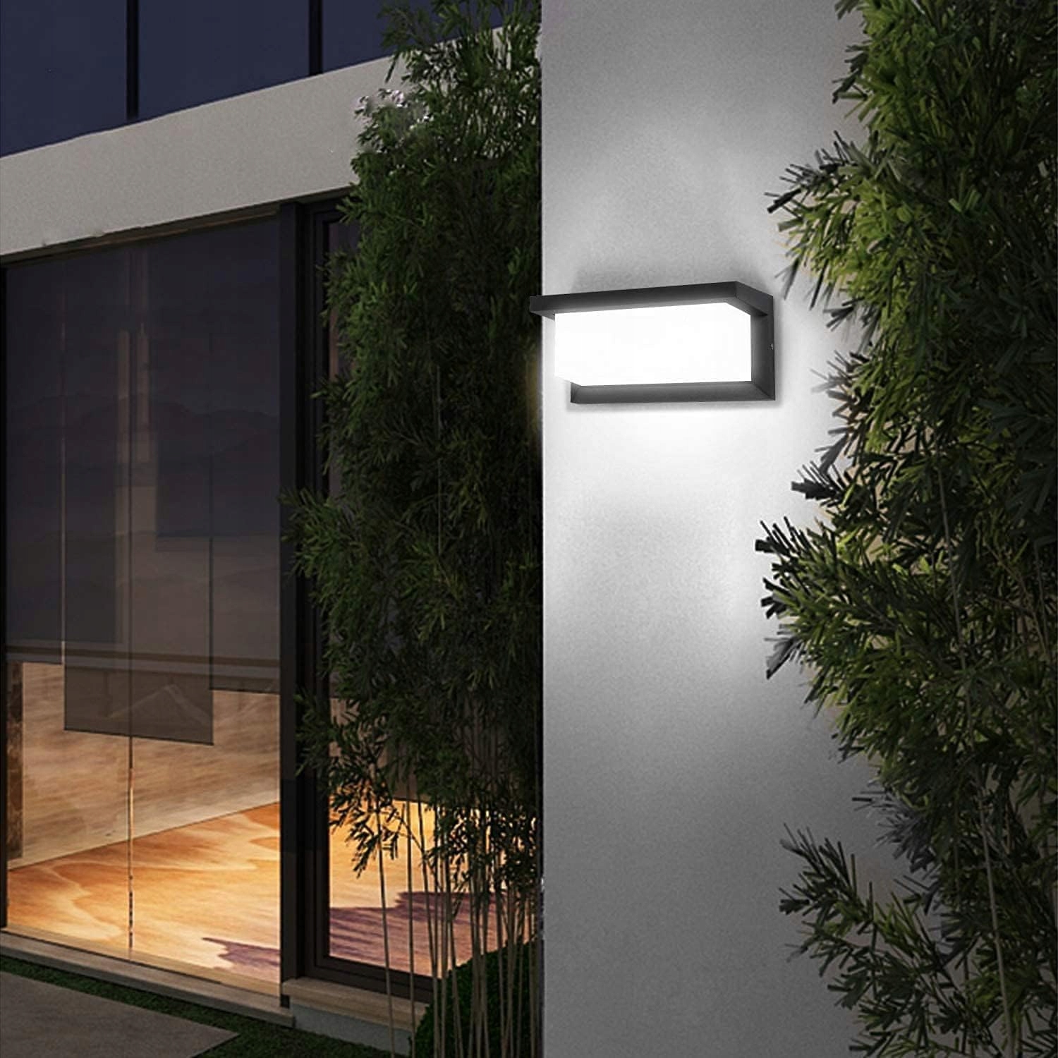 LIGHTSJOY Zewnętrzna Lampa LED 18W IP66 Wodoodporna 2 Sztuki Kaltweiß 6000K — miniatura 6