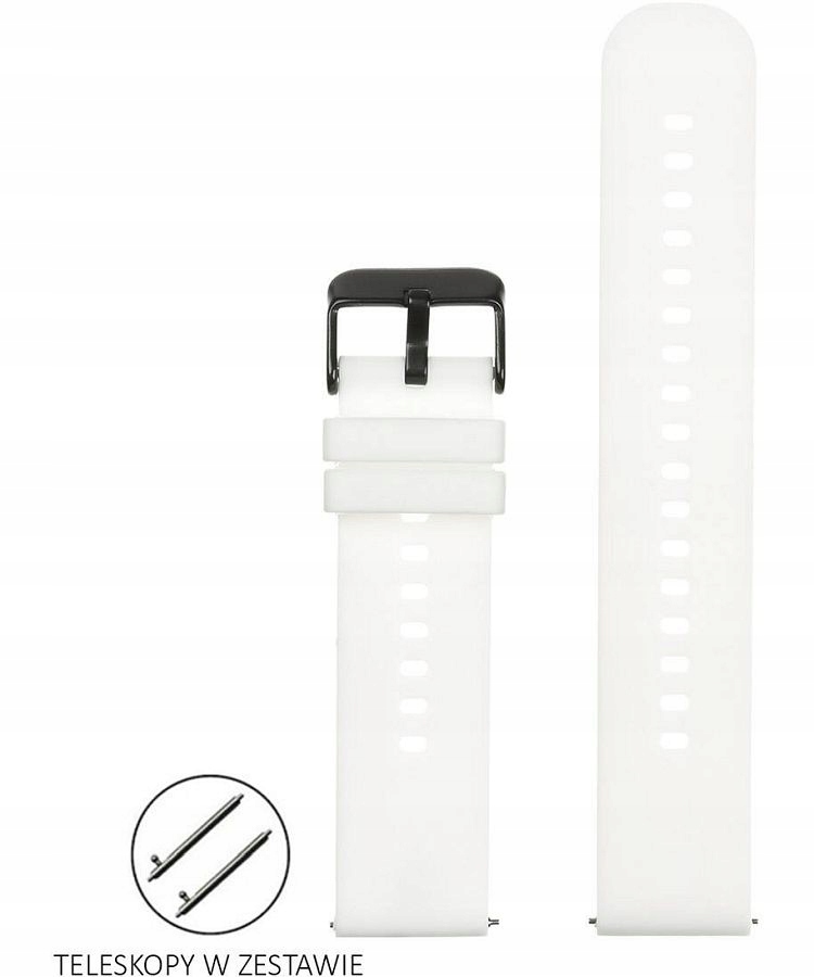 Pásek Pacific Silicone 18 mm