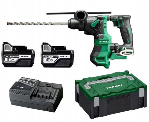 

Młotowiertarka 18V Sds+ 2x5,0Ah DH18DPA Hikoki