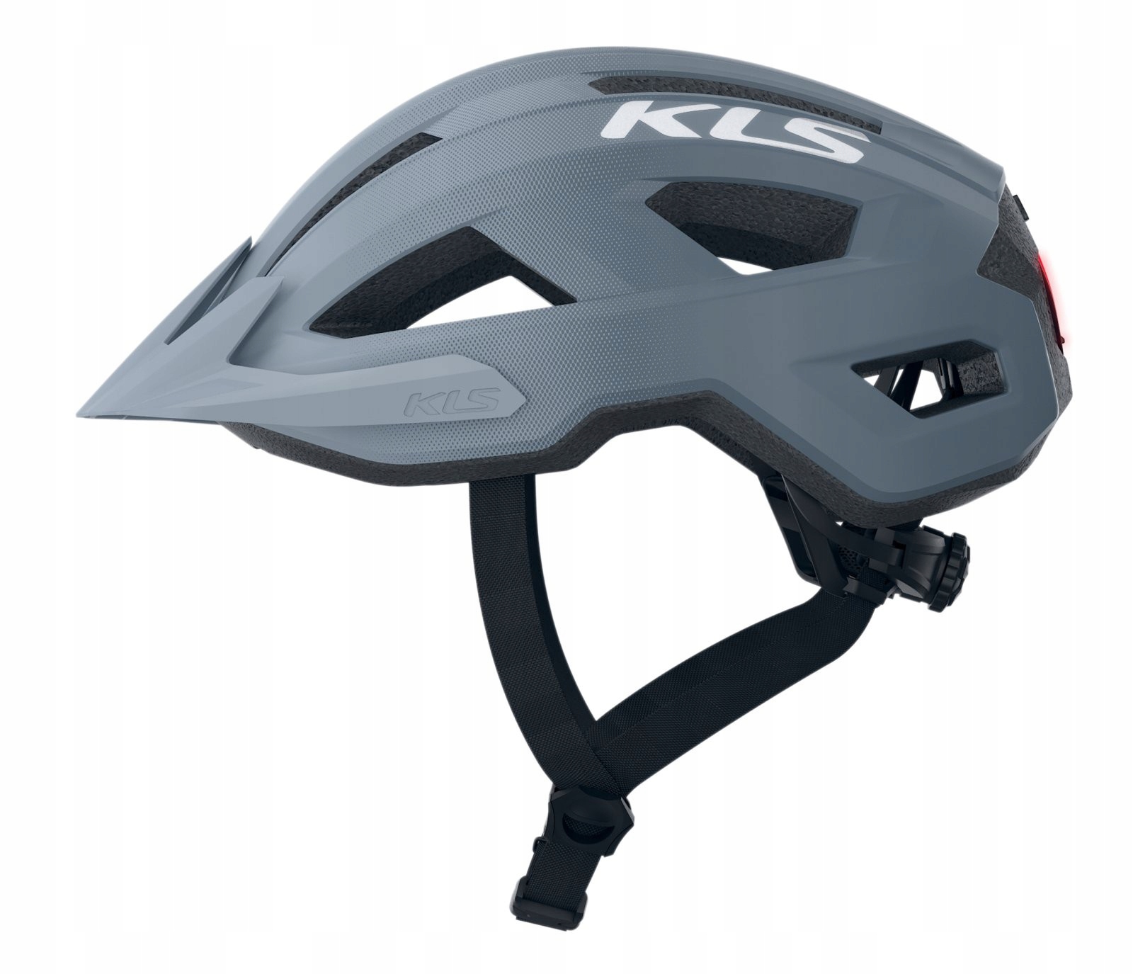 Kask Kellys Daze Lumio 022 z daszkiem M/L steel gray Szary