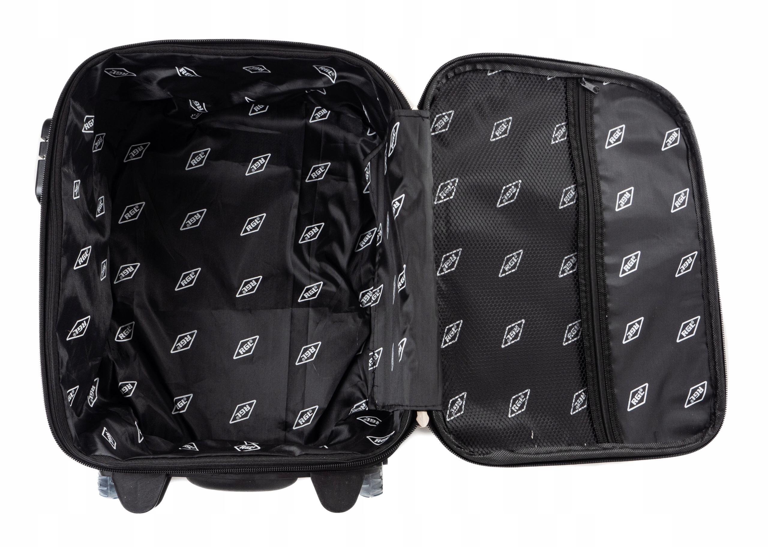 MAŁA WALIZKA KABINOWA BAGAŻ PODRĘCZNY 40x30x20 RGL Materiał dominujący codura