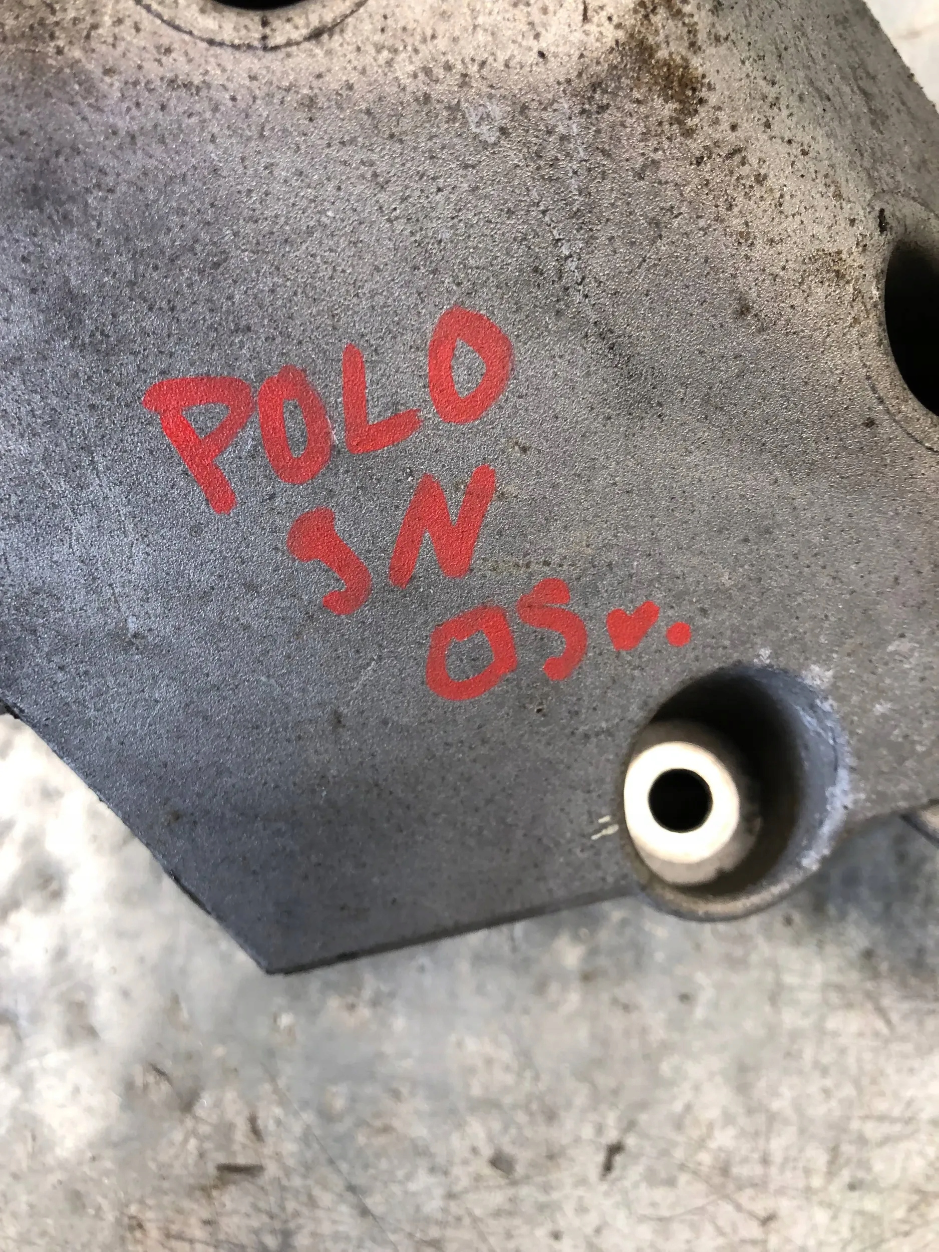 holder engine mount VW POLO IV 9N 045199207