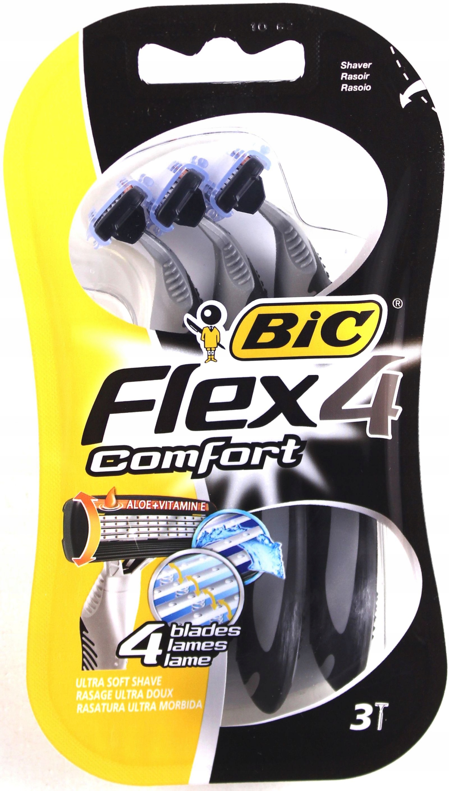 

Bic Maszynka Do Golenia Comfort 4 Blister 3