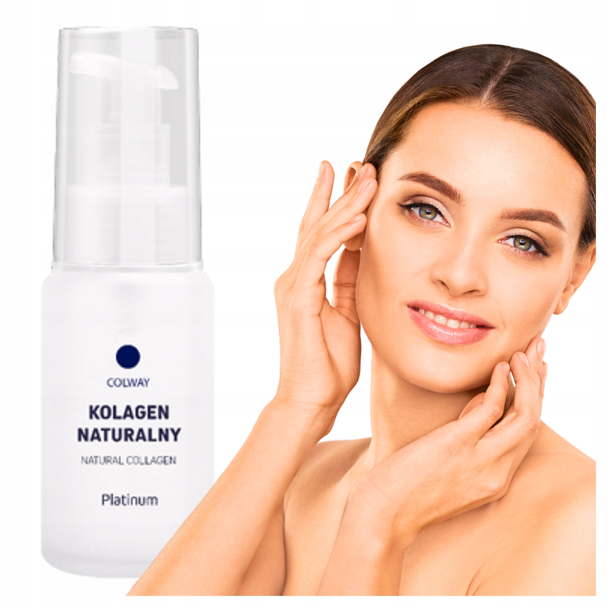 Přírodní kolagen Platinum 50 ml Colway Čistý Hydrat 100% proti vráskám
