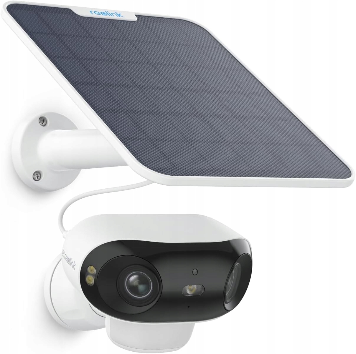 Reolink Argus 4 Pro venkovní Ip kamera monitorující solární panel 4K IP66