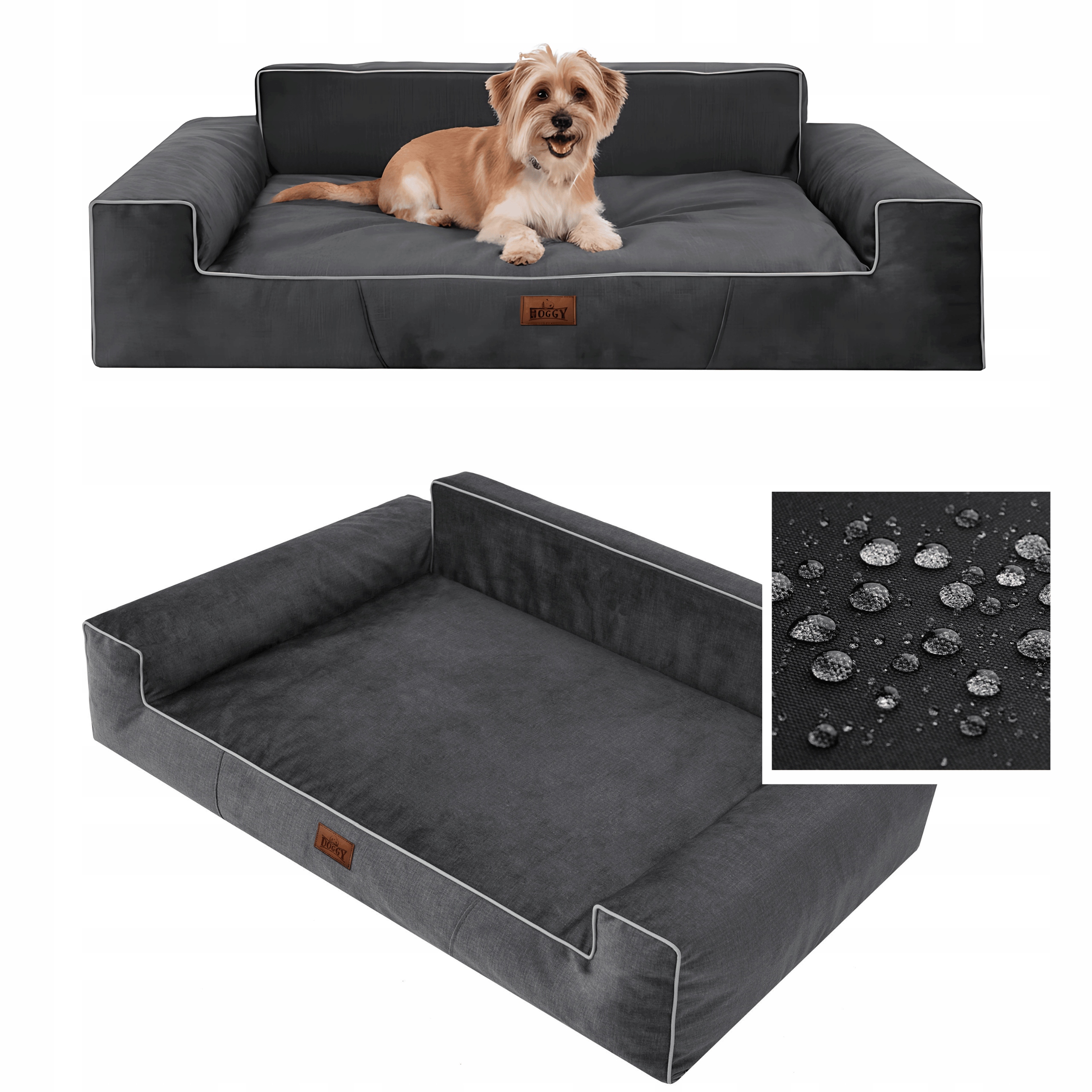 Pelíšek pro psa Potah voděodolná, stahovatelný potah, L (80 × 55 cm)