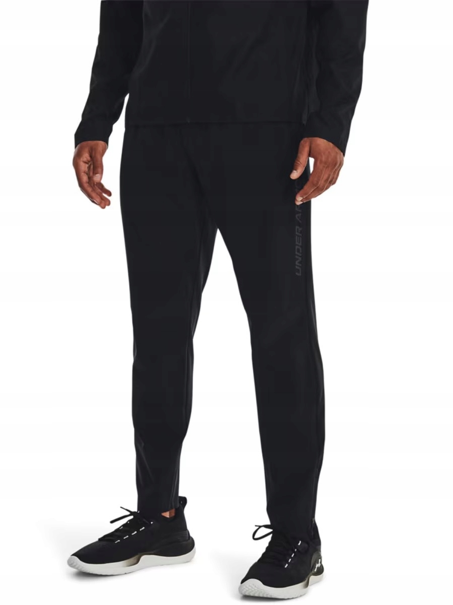 UNDER ARMOUR SPODNIE BIEGOWE LAUNCH PANT RUN BLACK r. M