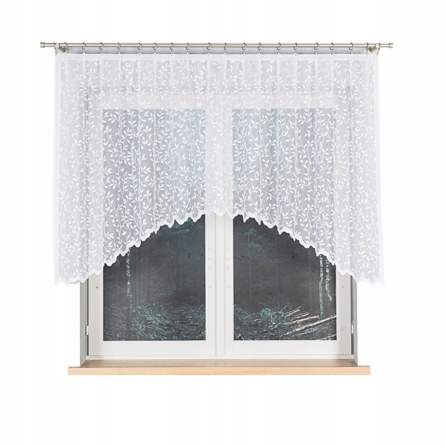 

Firanka gotowa żakardowa Zuzanna 250X120cm biały