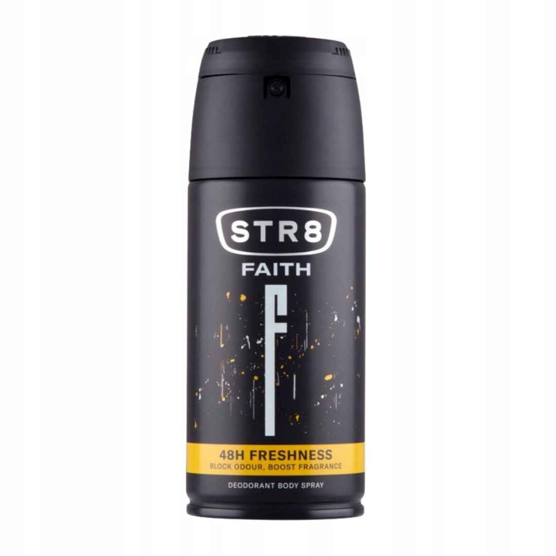 Dezodorant Spray Dla Mężczyzn STR8 Faith Odświeżający 150 ml x 4 sztuki EAN (GTIN) 5201314121725
