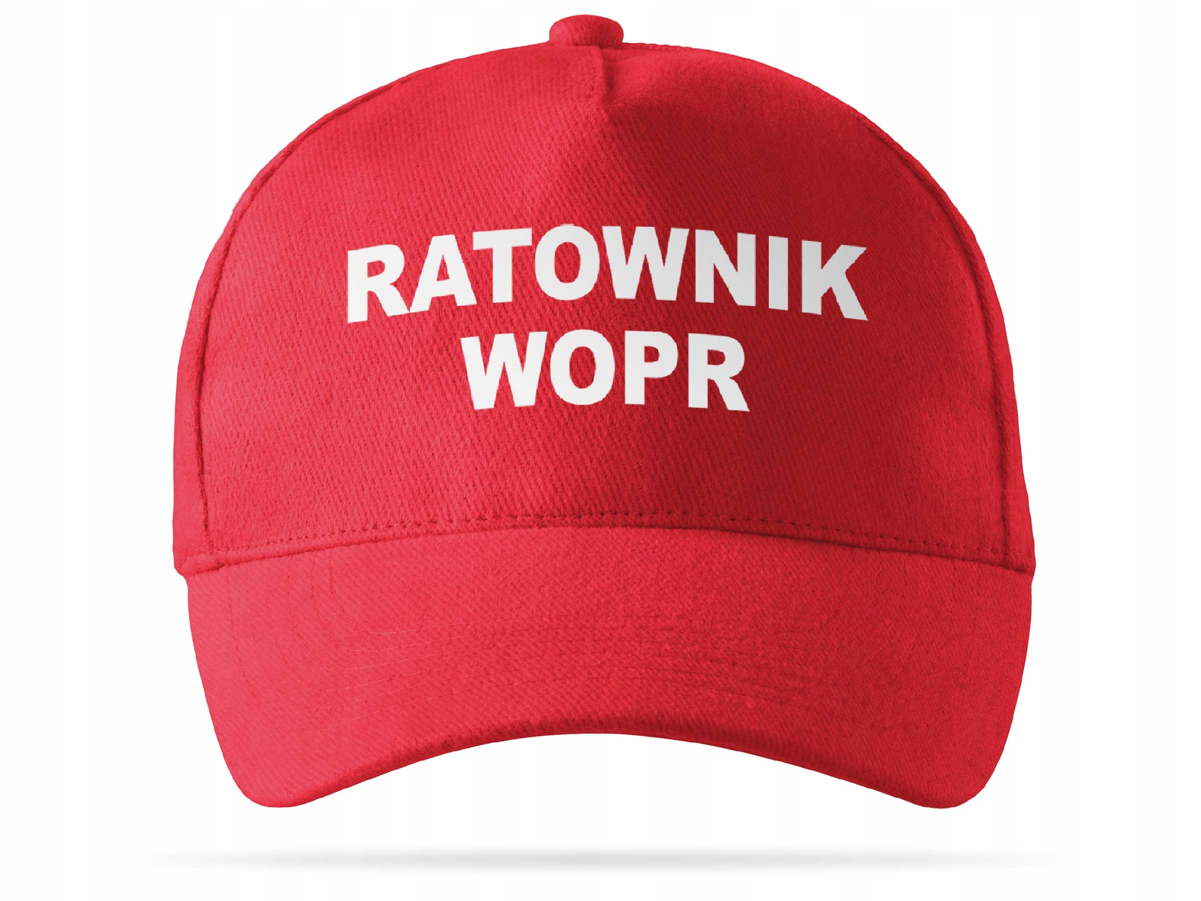 

Odblaskowa Bejsbolówka Czerwona Logo Ratownik Wopr