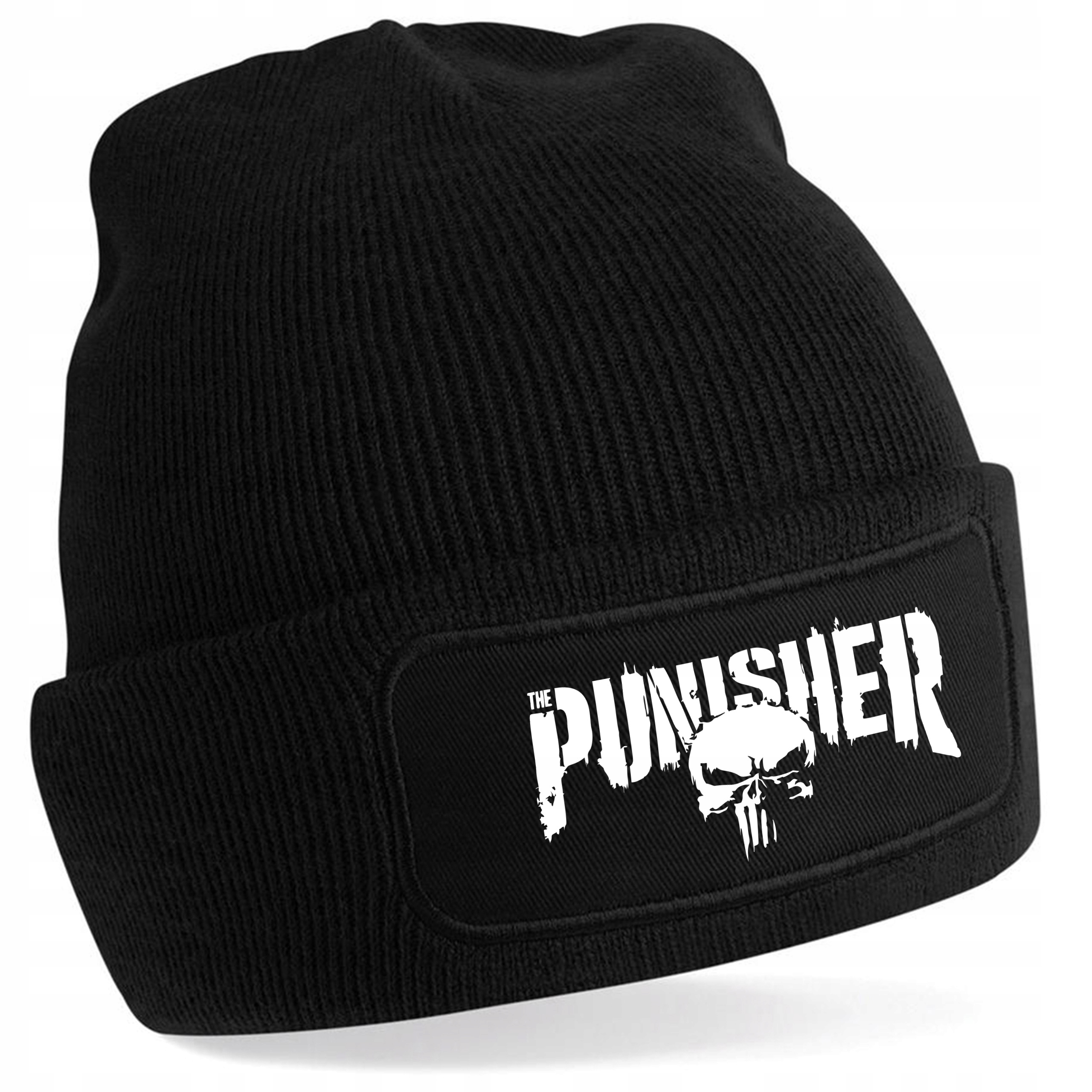 CIEPŁA CZAPKA ZIMOWA PUNISHER MARVEL BEANIE