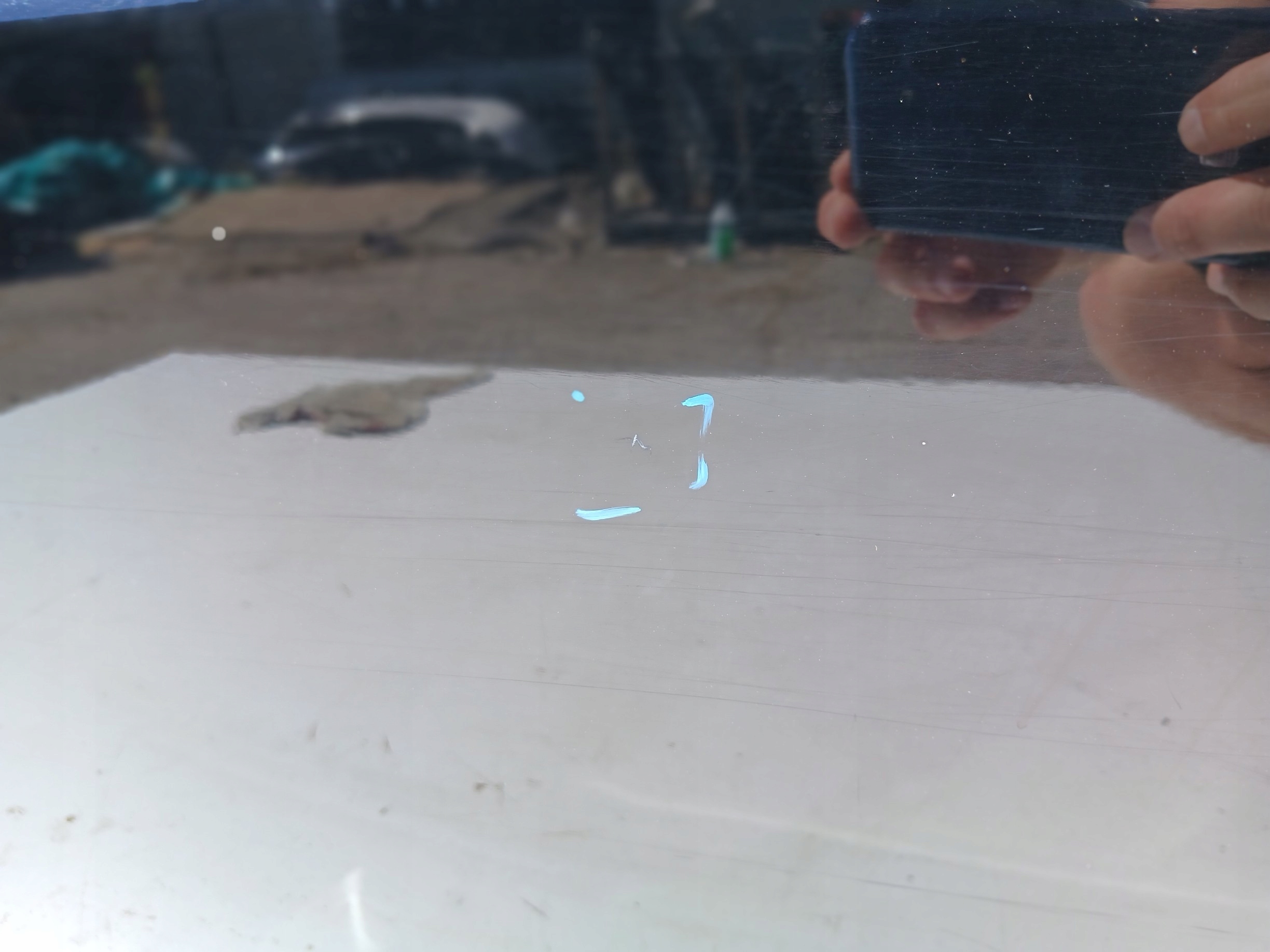 Tür rechts hinten BMW X3 E83 668/9