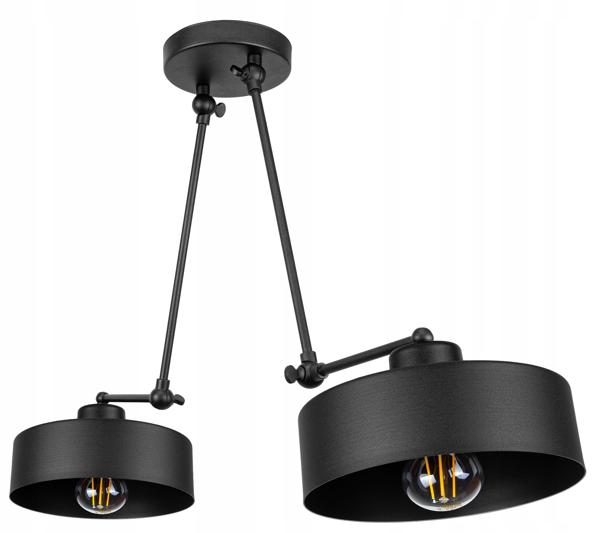 

Lampa Sufitowa Plafon Żyrandol Loft Edison Led