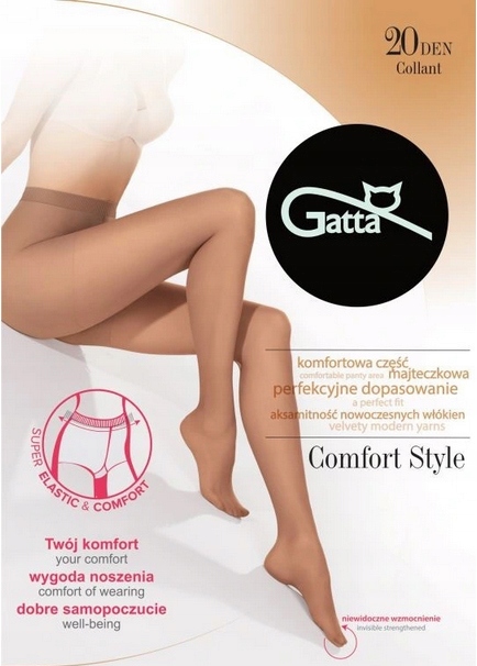 

Rajstopy Gatta Comfort Style 20 Den 2-S Visone