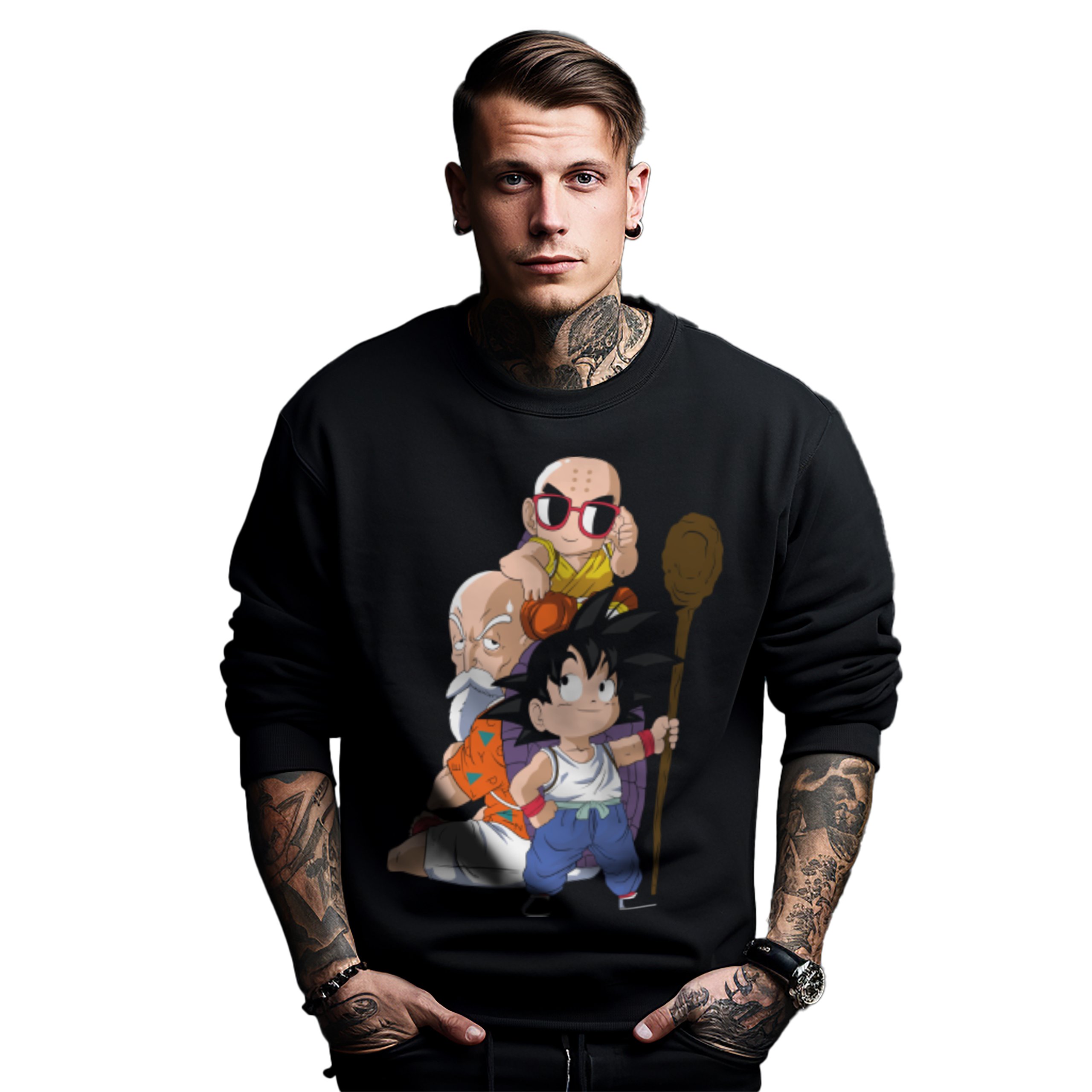 Mikina s potiskem Anime Dragon Ball