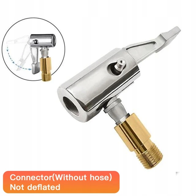 Y0653 Car Tire Nozzle Clamp Portable Inflatable Pump Connector for Tyre