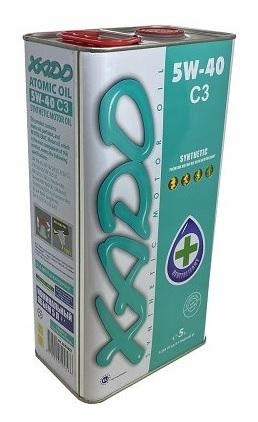 Xado Atomic Oil C3 5W40 5L następca Eco Drive Sm/cf