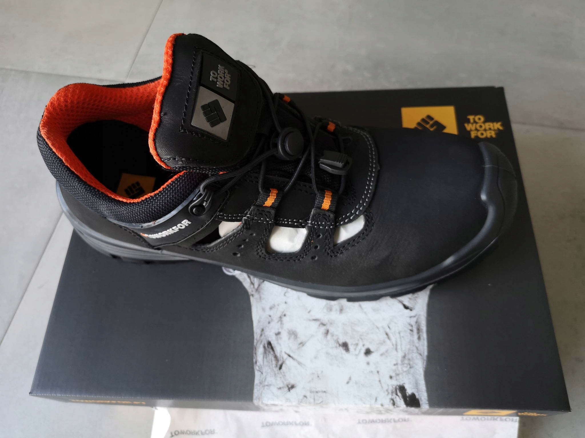 BUTY SANDAŁY ROBOCZE BHP S1P SRC TRAIL r.43 Marka ToWorkFor